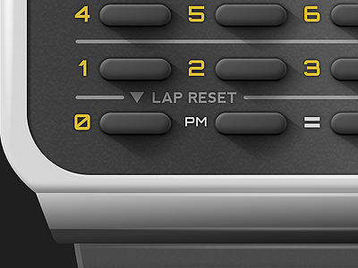 Watch keypad