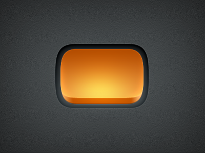 Button 3d bevel button glow gui orange shine ui yellow