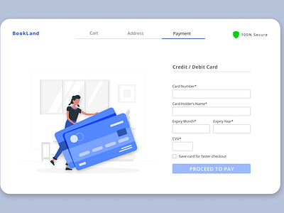 Credit Card Checkout Page