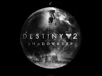 Destiny 2: Shadowkeep Wallpaper bungie destiny destiny 2 destinythegame gaming graphic design mattsterclass moon poster shadowkeep wallpaper wallpaper design