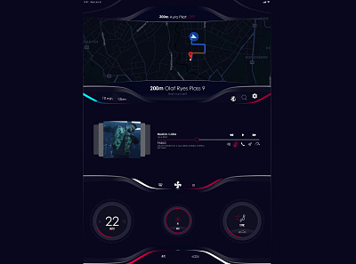 Tesla Screen UX car dashboard dashboard futuristic screen tesla ui ui design ux ux design uxui