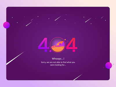 404 Error Page