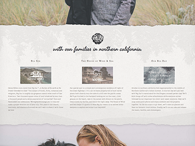 Rosemaryme - Wedding chic code design html responsive rustic website wedding