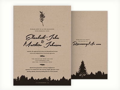 Rosemaryme - Invitation design graphic invitation print wedding zazzle