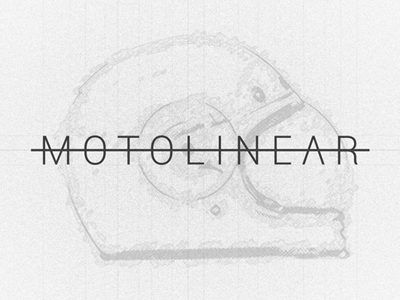 Motolinear brand design illustration logo motorcycle motorcycles