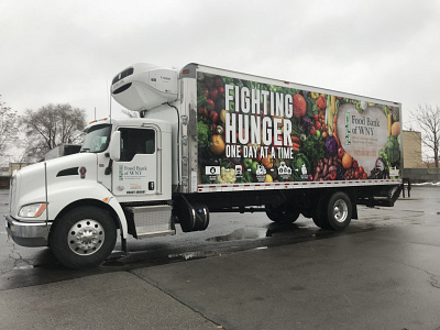 Food Distribution Truck Rebrand