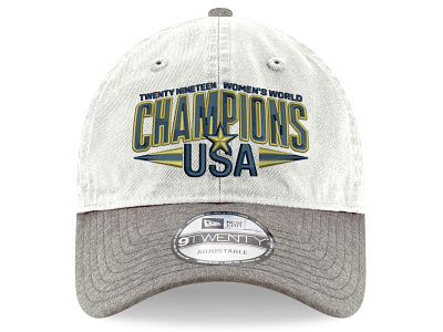 USWNT- World Cup Champs buffalo ny design headwear hotmarket illustration logo soccer soccer badge uswnt vector worldcup worldcup2019