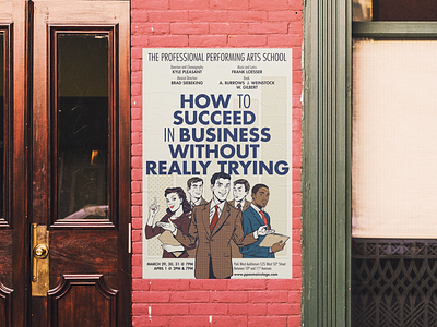 How to Succeed in Business Without Really Trying Poster