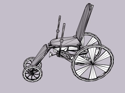 Wheel Chair 3d animation 3d animation studio 3d model