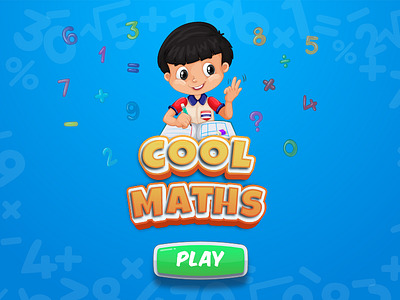 Cool Maths Game App branding buy cost custom design illustration ui ux vector