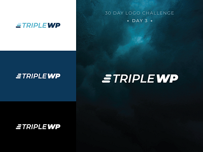 TripleWP challenge logo logodesign web