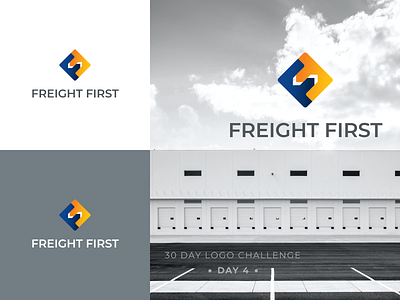 Day 4 Freight First challenge logodesign transport trucking