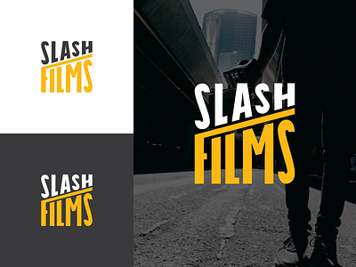 Slash Films challenge films logodesign