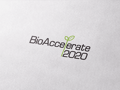 BioAccelerate 2020 Logo design