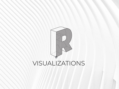 R Visualizations Logo Design project architecture challenge logo design modern simple