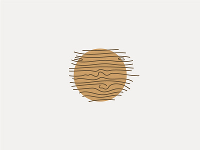 Juniper Jupiter illustration jupiter wood woodgrain