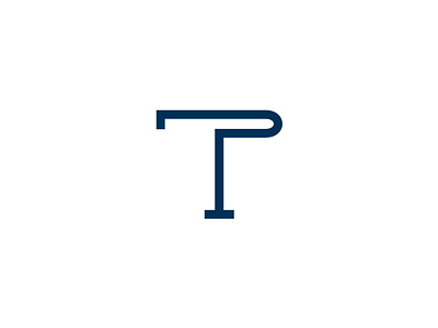 TP Monogram logo monogram type