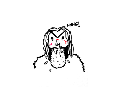 The Revenant art brush cartoon design doodle illustration ink revenant