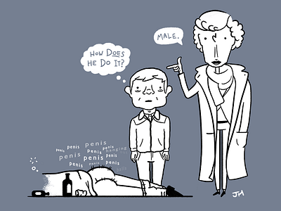 Sherlock Season 4 Storyboard Leak!!! - Jonny Mowat Comics #8 benedict cumberbatch cartoon comic drawing gag cartoon illustration martin freeman photoshop sherlock webcomic