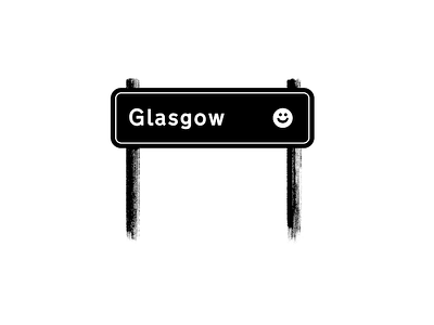 Glasgow Smile - A4 Screenprint