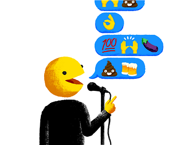 Slam Poetry design drawing editorial emoji illustration photoshop slam poetry