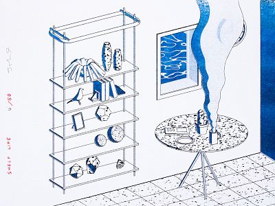 Shelf Life - Riso Print