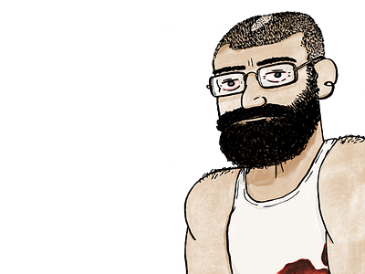 Nathan - Ex Machina doodle drawing ex machina illustration movie oscar isaac portrait