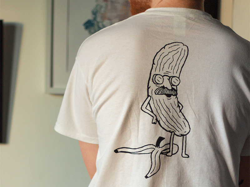 Peels Aff - Unisex Tee banana cartoon cartoon illustration clothing drawing illustration tee tshirt tshirt design tshirtdesign