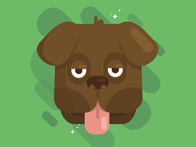 Geometric Jazz character character design design dog illustration labrador