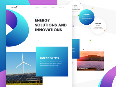 Energy solutions energy home sketch web webdesign