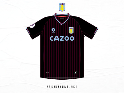 Aston Villa Fantasy Kit Away 2020-2021 art design graphic design illustration illustrator logo vector