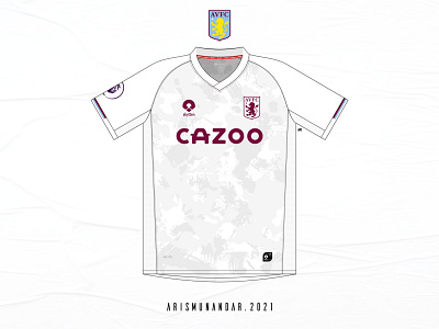 Aston Villa Fantasy Kit Away 2020-2021 art design graphic design illustration illustrator logo vector