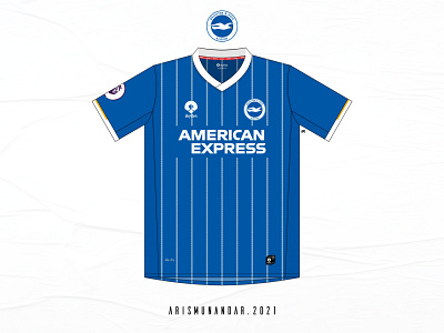 Brighton and Hove Albion Fantasy Kit Home 2020-2021 art design graphic design illustration illustrator logo vector