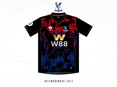 Crystal Palace Fantasy Kit Third 2020-2021 animation app art branding design graphic design illustration illustrator logo vector