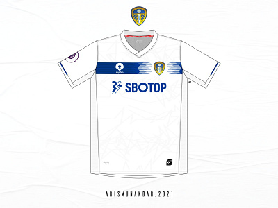 Leeds United Fantasy Kit Home 2020-2021 animation app art branding clean design flat graphic design illustration illustrator logo vector