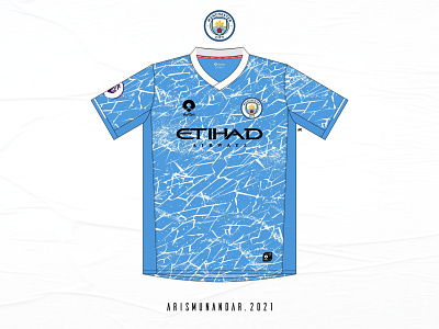 Manchester City Fantasy Home Kit 2020-2021 animation app art branding clean design graphic design illustration illustrator logo vector