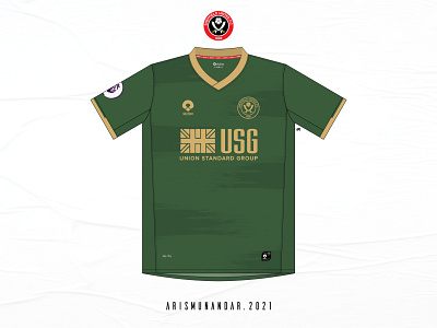 Sheffield United Fantasy Kit Third 2020-2021 animation art branding clean design flat graphic design illustration illustrator logo ux vector