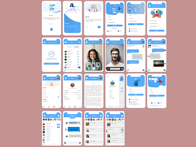 chat project appdesign graphicdesign mockup ui ui design ux