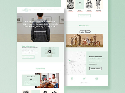 Gallery Landing Page