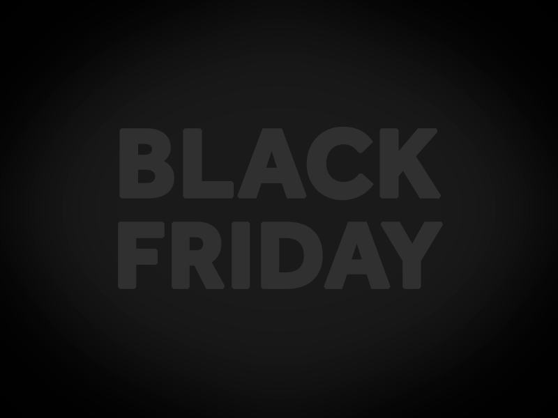Black Friday 2016 animation black white black friday gif promo