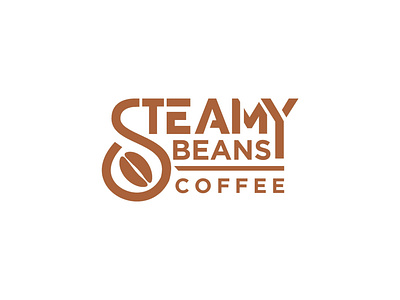 Steamy Beans Coffee beans branding cafe coffee coffee beans coffee branding coffee logo coffee shop coffee shop logo design graphic design lettering logo monogram typography ui