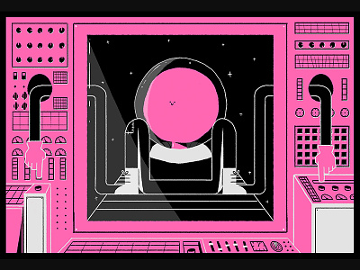 Control Center button control helmet pink space spacesuit star stars