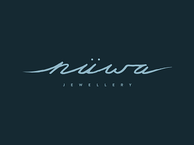 Nüwa Jewellery branding calligraphy logo