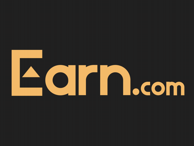 Earn.com logo animation logo