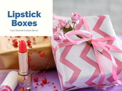 Custom Lipstick Boxes Wholesale