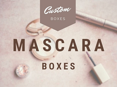 Custom Mascara Boxes Wholesale business cardboard boxes cosmetic boxes cosmetics custom custom mascara boxes custom type design illustration marketing mascara packaging