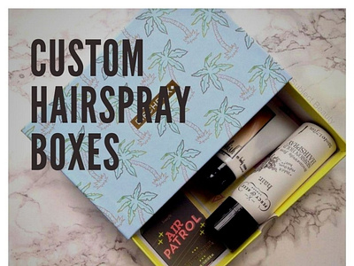 Hairspray Boxes To Augment The Charm Of Your Product