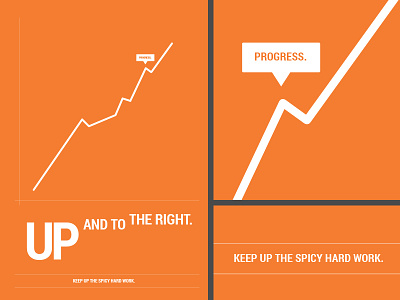 Office Propaganda charts graph minimalist office propaganda poster design progress quotes typography