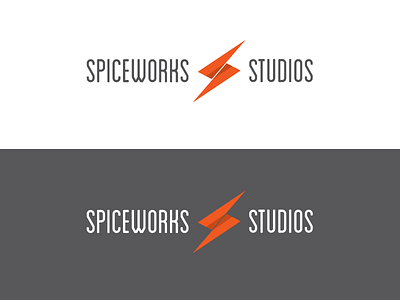 Spiceworks Studios spiceworks studio logo studios thunderbolt