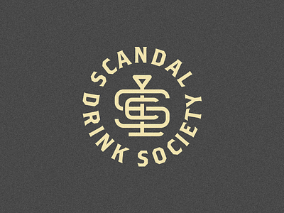 Scandal Monogram 2/6 art brand identity branding clean design flat graphic design icon illustration logo monogram typography